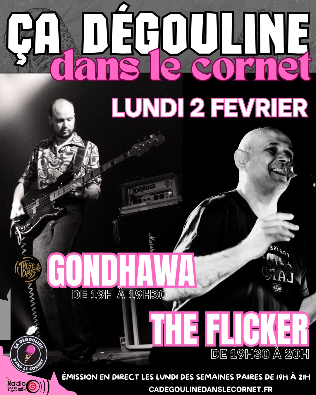 Emissions Angevine du rock indé du 02 02 2026