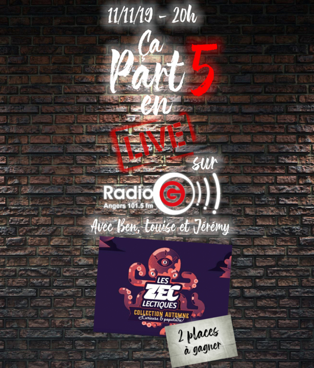 Ca part en Live 5 du 11/11/2019