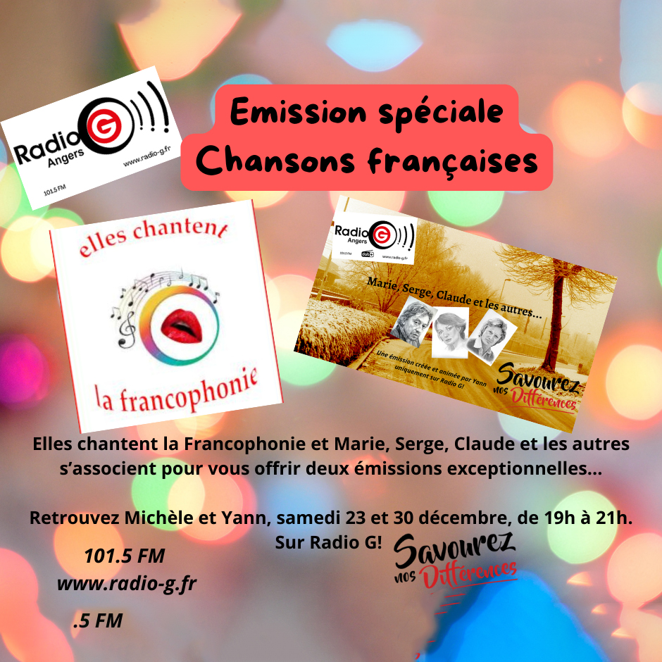 Soirées chansons fran&ccedil