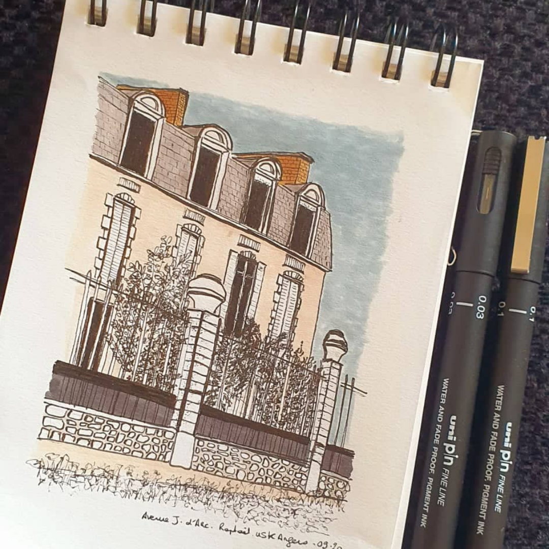 Le crayon de Raph - L'avenue Jeanne d'Arc