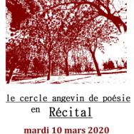 Poètes sans papier du 09 03 2020